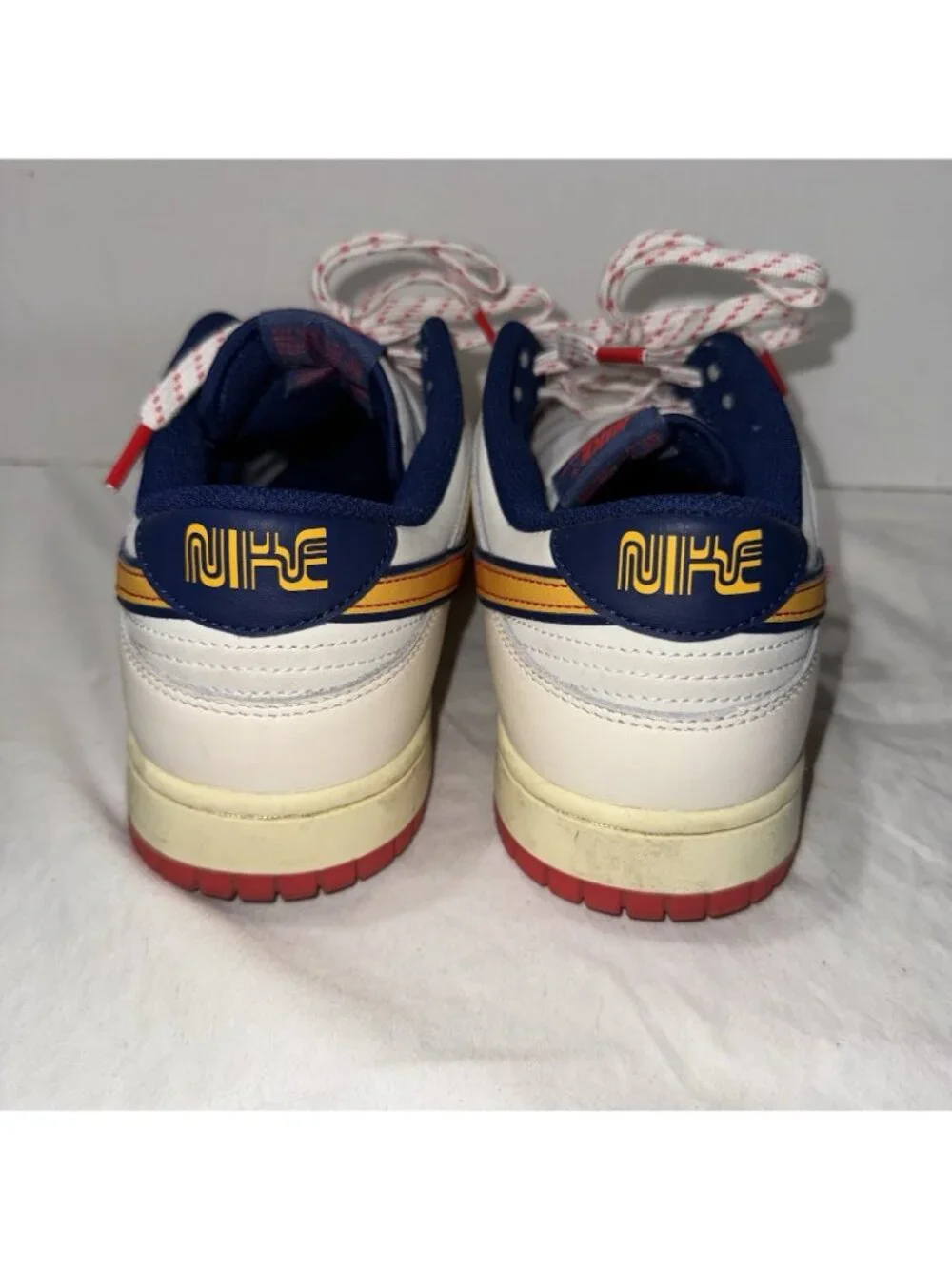 Nike Dunk Low Retro Pack HV5749-110 White Red Blue Men’s Size 11.5